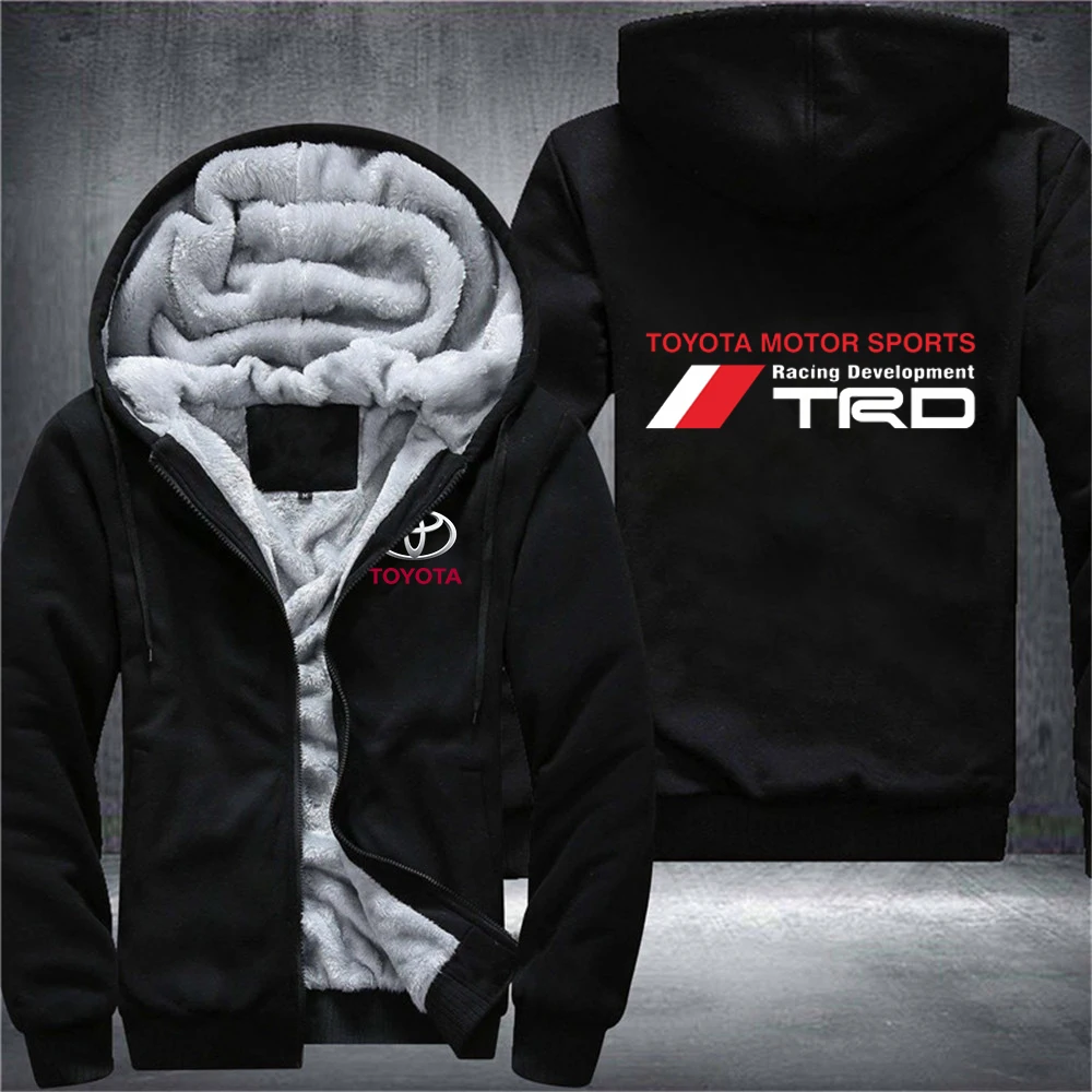 NEW Winter Toyota Print Motorsport TRD Car Logo Thicken Jackets Male Hoodies Zipper Sweatshirts Tracksuit Men's College Coats 
NEW Winter Toyota Print Motorsport TRD Car Logo Thicken Jackets Male Hoodies Zipper Sweatshirts Tracksuit Men's College Coats