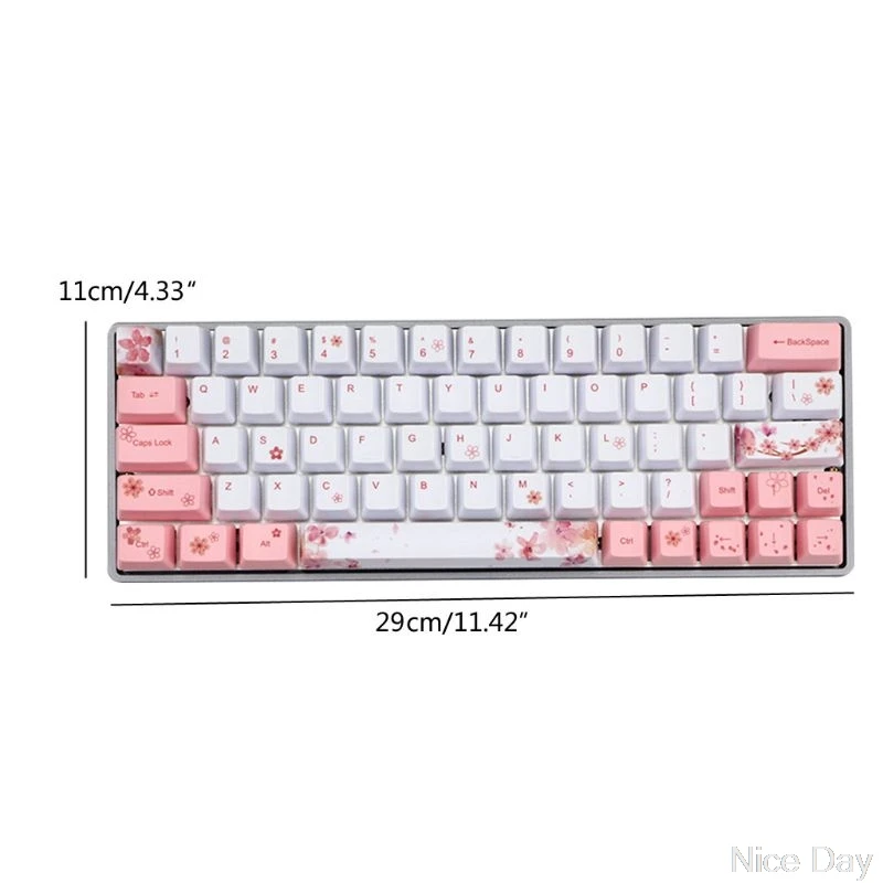 73 Keys OEM PBT Keycaps Dye-Sublimation Cherry Full Set Mechanical Keyboard for GK64 GH60 PK61 ALT61 DZ60 English KR JP Ju03 20
73 Keys OEM PBT Keycaps Dye-Sublimation Cherry Full Set Mechanical Keyboard for GK64 GH60 PK61 ALT61 DZ60 English KR JP Ju03 20
