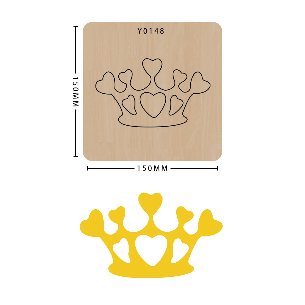 Diy Little Crown Scrapbook Making Decorative Items Mould Template Suitable For Sizzix Big Shot Machines
Diy Little Crown Scrapbook Making Decorative Items Mould Template Suitable For Sizzix Big Shot Machines