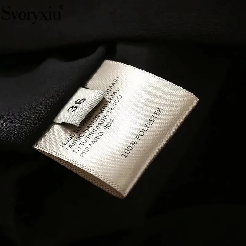 Svoryxiu Fashion Runway Autumn Winter Vintage Black Dress Women's Long Sleeve Gold Line Embroidery Dresses Vestdios
Svoryxiu Fashion Runway Autumn Winter Vintage Black Dress Women's Long Sleeve Gold Line Embroidery Dresses Vestdios