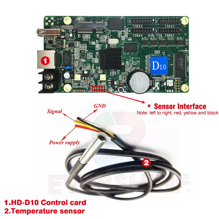 DS18B20 Stainless steel package Waterproof Temperture Sensor For Arduino And Led Module Display Screen Controller Card
DS18B20 Stainless steel package Waterproof Temperture Sensor For Arduino And Led Module Display Screen Controller Card