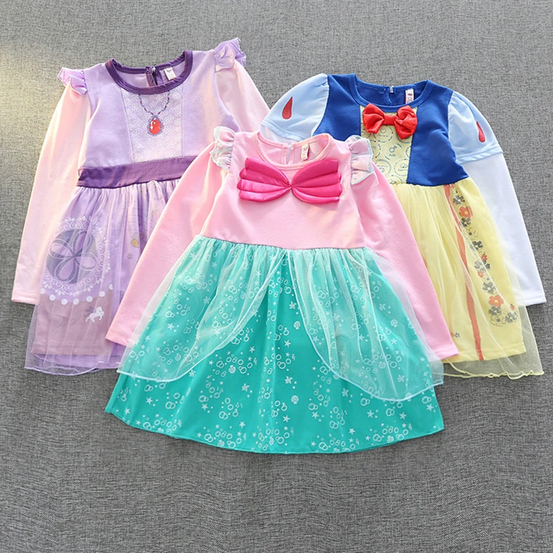 Halloween Girls Dress Kids Dresses For Baby Girls Little Mermaid Dress Toddler Girl Snow White Princess Dress Christmas Costume 
Halloween Girls Dress Kids Dresses For Baby Girls Little Mermaid Dress Toddler Girl Snow White Princess Dress Christmas Costume