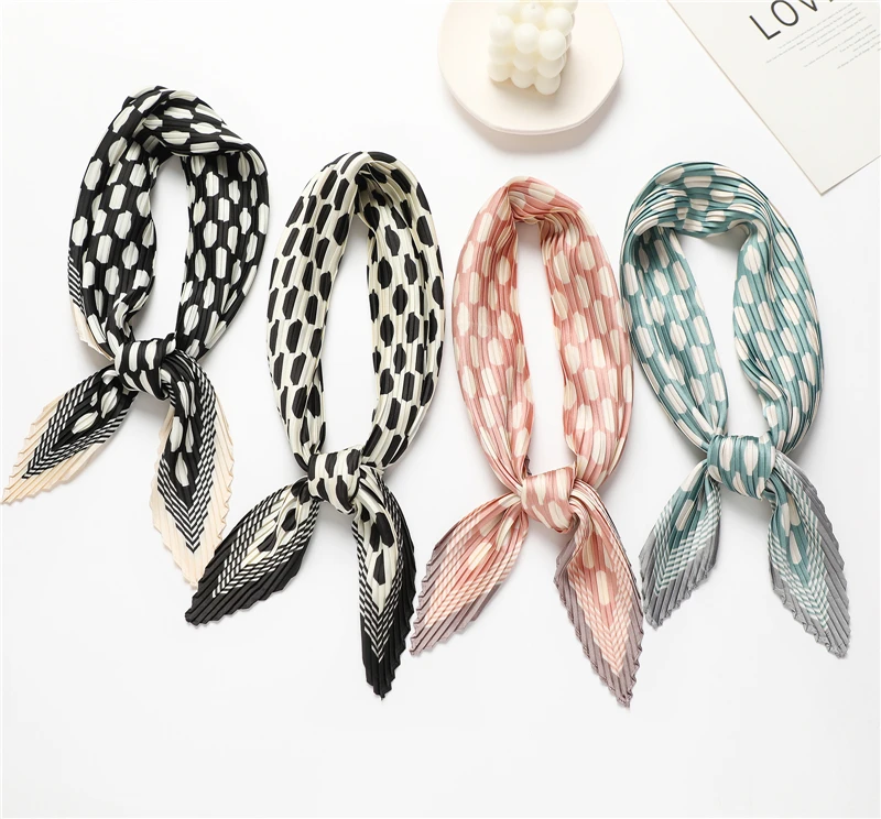 Cute Dot Crinkle Silk Headbands for Women Designer Square Scarf Hair Bands Ribbon Scrunchies Female Neckerchief Hair Accessories
Cute Dot Crinkle Silk Headbands for Women Designer Square Scarf Hair Bands Ribbon Scrunchies Female Neckerchief Hair Accessories