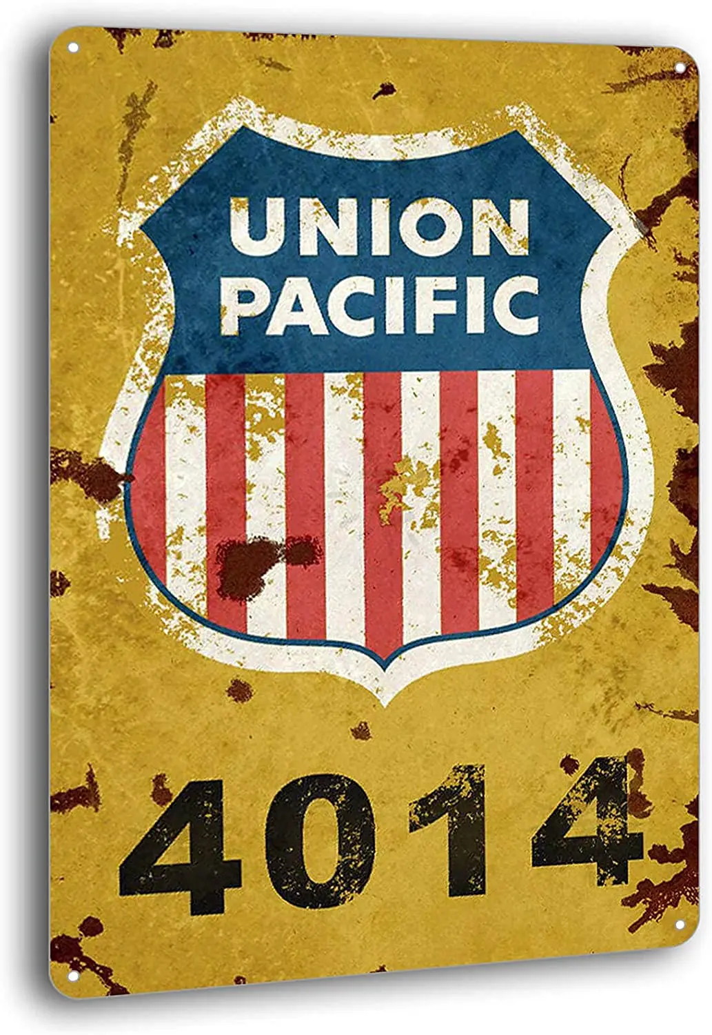 Union Pacific Railway Logo Train Railroad Rustic Retro Wall Decor Metal Tin Sign 8 x 12 inches 
Union Pacific Railway Logo Train Railroad Rustic Retro Wall Decor Metal Tin Sign 8 x 12 inches