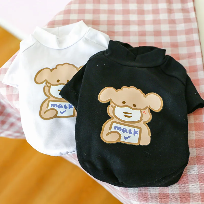 Short Sleeve Pet Dogs Clothes Funny Print Solid Color All Season Puppy T-Shirt Breathable Chihuahua York Outfit for Cats
Short Sleeve Pet Dogs Clothes Funny Print Solid Color All Season Puppy T-Shirt Breathable Chihuahua York Outfit for Cats