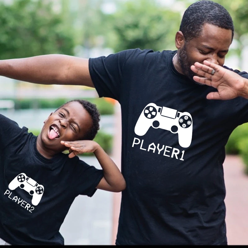 Player1 Player2 Player3 Family Matching Clothes Father Mother Kids T-shirts Dad Baby Match Players Tops Tees Family Look Clothes
Player1 Player2 Player3 Family Matching Clothes Father Mother Kids T-shirts Dad Baby Match Players Tops Tees Family Look Clothes