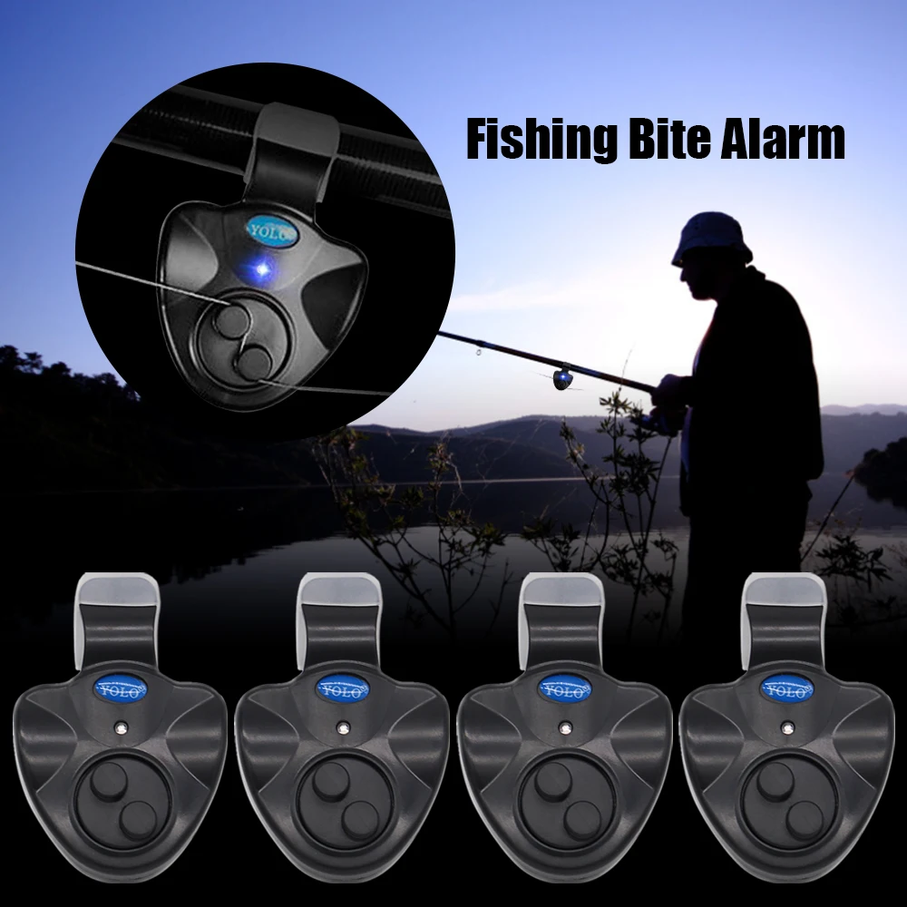 2/4pcs Electronic Fishing Bite Alarm with Sound LED Lights Indicator Fish Bite Alarms Buzzer Loud Siren Daytime Night Indicator
2/4pcs Electronic Fishing Bite Alarm with Sound LED Lights Indicator Fish Bite Alarms Buzzer Loud Siren Daytime Night Indicator