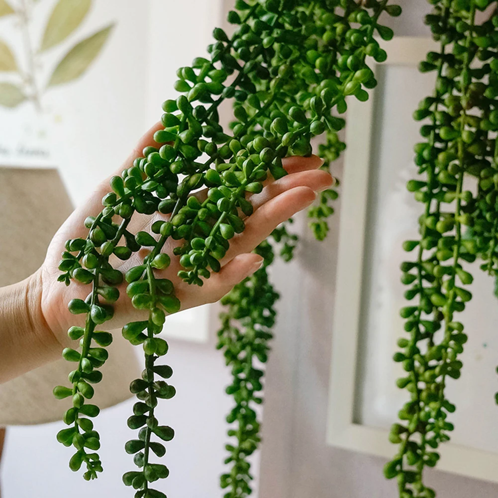72CM Lifelike Nature Garland Wall Hanging Flexible Hotel Fake Artificial Plant String Simulation Succulents Office Home Decor
72CM Lifelike Nature Garland Wall Hanging Flexible Hotel Fake Artificial Plant String Simulation Succulents Office Home Decor