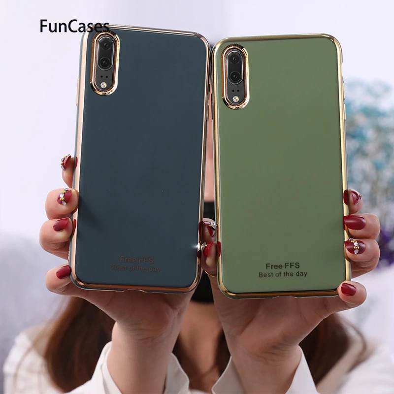 Защитный чехол из мягкого ТПУ для Huawei P20 Ascend funda P Smart Plus 2019 Z Lite Pro P40 P30 | Мобильные