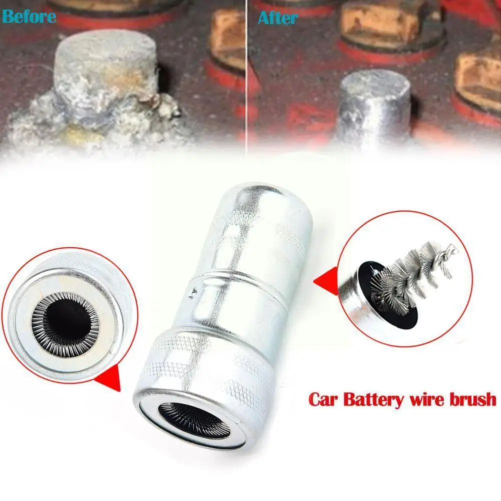 Car Battery Wire Brush Wash Cleaning Tools Car Battery Tools Battery Terminal Cleaner Bottle Clip Dirt Post Wire Brush V5y4
Car Battery Wire Brush Wash Cleaning Tools Car Battery Tools Battery Terminal Cleaner Bottle Clip Dirt Post Wire Brush V5y4