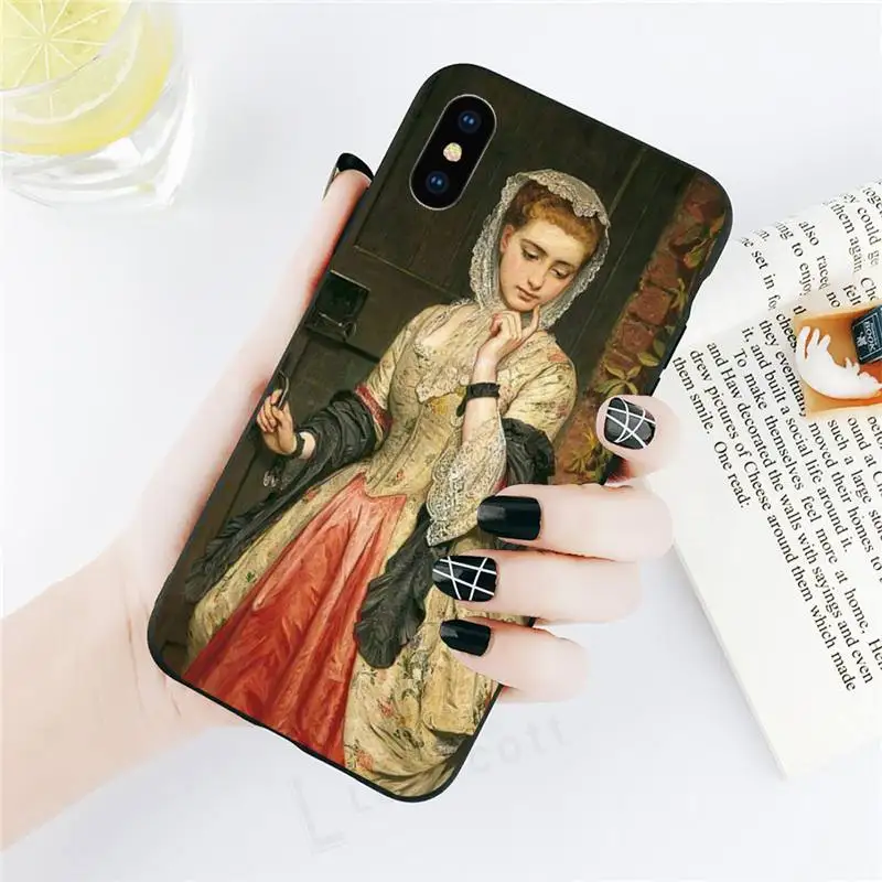 Girl vintage oil painting art Phone Case for iPhone 11 12 pro XS MAX 8 7 6 6S Plus X 5S SE 2020 XR
Girl vintage oil painting art Phone Case for iPhone 11 12 pro XS MAX 8 7 6 6S Plus X 5S SE 2020 XR