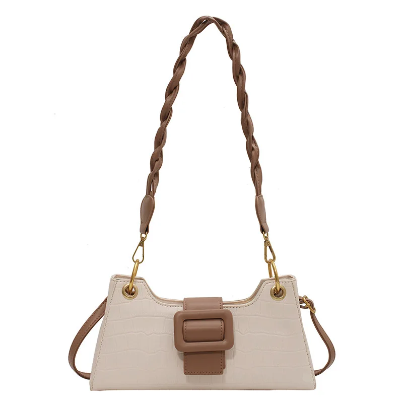 Contrasting Color Small Bag Female Summer 2021 New Trendy Fashion One-shoulder Messenger Underarm Bag Retro Small Square Bag
Contrasting Color Small Bag Female Summer 2021 New Trendy Fashion One-shoulder Messenger Underarm Bag Retro Small Square Bag