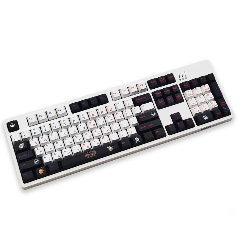 117 Keys PBT Keycap DYE-Sublimation OEM Profile Personalized Keycaps Suitable For Cherry MX Switch Mechanical Keyboard
117 Keys PBT Keycap DYE-Sublimation OEM Profile Personalized Keycaps Suitable For Cherry MX Switch Mechanical Keyboard