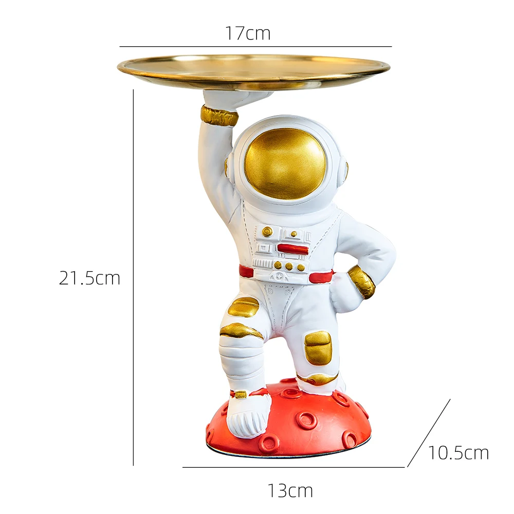Nordic Astronaut Tray Resin Figure Sculpture Decorative Fruit Tray Modern Decorations for Home Office Desk Decoration Gifts
Nordic Astronaut Tray Resin Figure Sculpture Decorative Fruit Tray Modern Decorations for Home Office Desk Decoration Gifts
