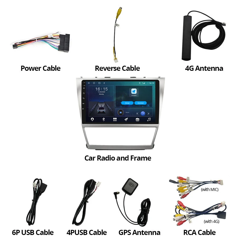 2Din Android10 Car Radio For Toyota Camry 40 2007-2011 GPS Navigation Stereo Receiver Auto Radio Bluetooth Player Car Stereo IGO
2Din Android10 Car Radio For Toyota Camry 40 2007-2011 GPS Navigation Stereo Receiver Auto Radio Bluetooth Player Car Stereo IGO