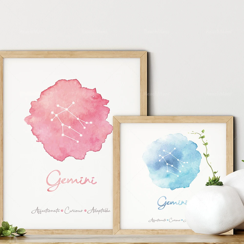Gemini Wall Art, Printable Gemini Gift, Astrology Print, Nursery Art, Zodiac Sign Print, Gemini Constellation Art 
Gemini Wall Art, Printable Gemini Gift, Astrology Print, Nursery Art, Zodiac Sign Print, Gemini Constellation Art