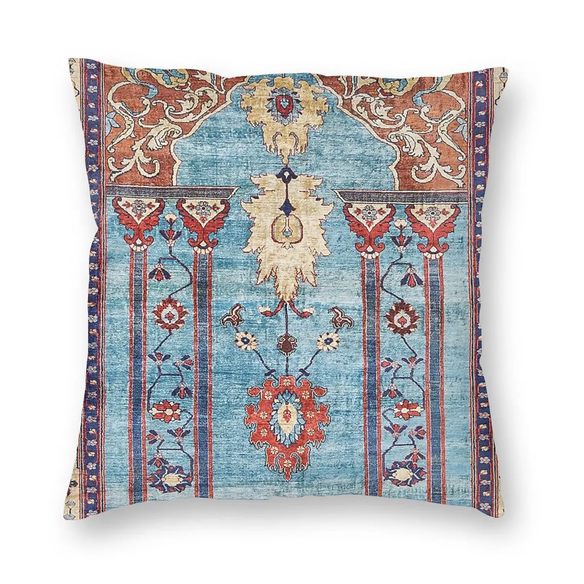 Antique Persian Silk Rug Pillow Case Home Decor Bohemian Cushions Throw Pillow for Living Room Polyester Double-sided Printing
Antique Persian Silk Rug Pillow Case Home Decor Bohemian Cushions Throw Pillow for Living Room Polyester Double-sided Printing