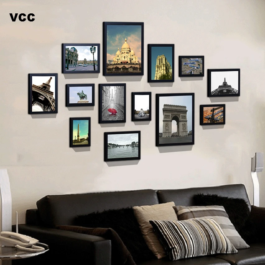 13Pcs/Set Wood Picture Frames For Wall Hanging, Photo Frame Wall With Picture Classic Wooden Frame For Home Decor
13Pcs/Set Wood Picture Frames For Wall Hanging, Photo Frame Wall With Picture Classic Wooden Frame For Home Decor