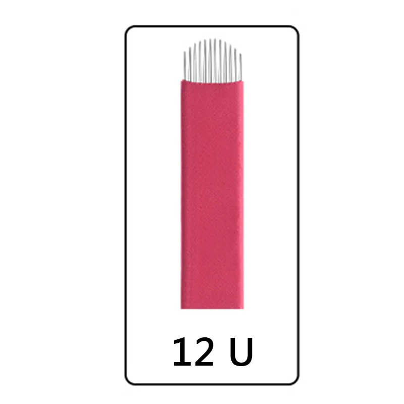 50 pcs Red Microblading U shape 18U Eyebrow Needles with 0.18mm Diameter Eyebrow Tattoo Blades Tebori Microblading Pontas brow
50 pcs Red Microblading U shape 18U Eyebrow Needles with 0.18mm Diameter Eyebrow Tattoo Blades Tebori Microblading Pontas brow