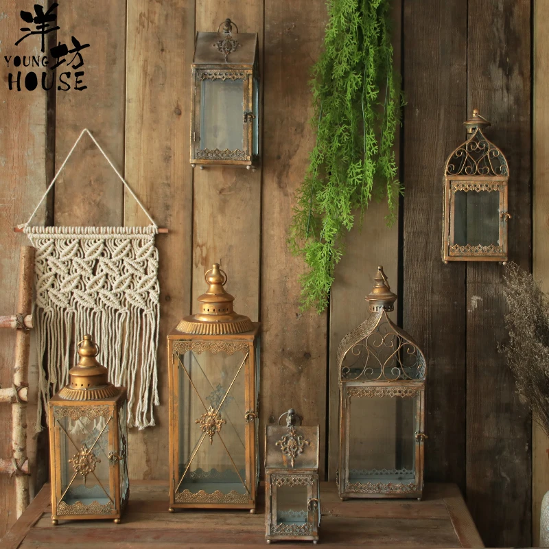 Luxury Vintage Candle Holders Golden Metal Wedding Windproof Candle Holders Elegant Simple Outdoor Bougeoir Home Decor DG60ZT
Luxury Vintage Candle Holders Golden Metal Wedding Windproof Candle Holders Elegant Simple Outdoor Bougeoir Home Decor DG60ZT