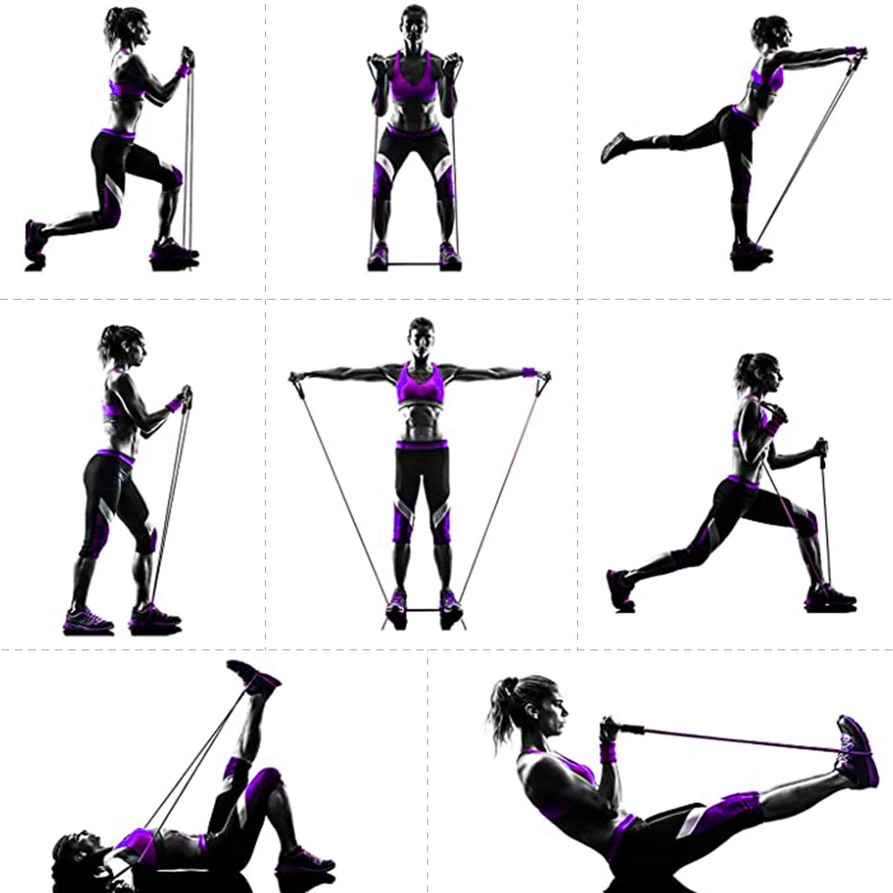 17 Piece Set 100LB Multi-Function Sports Rally Set Yoga Fitness Training Rally Belt Elastic Device Tpe Resistance Ring Rally
17 Piece Set 100LB Multi-Function Sports Rally Set Yoga Fitness Training Rally Belt Elastic Device Tpe Resistance Ring Rally