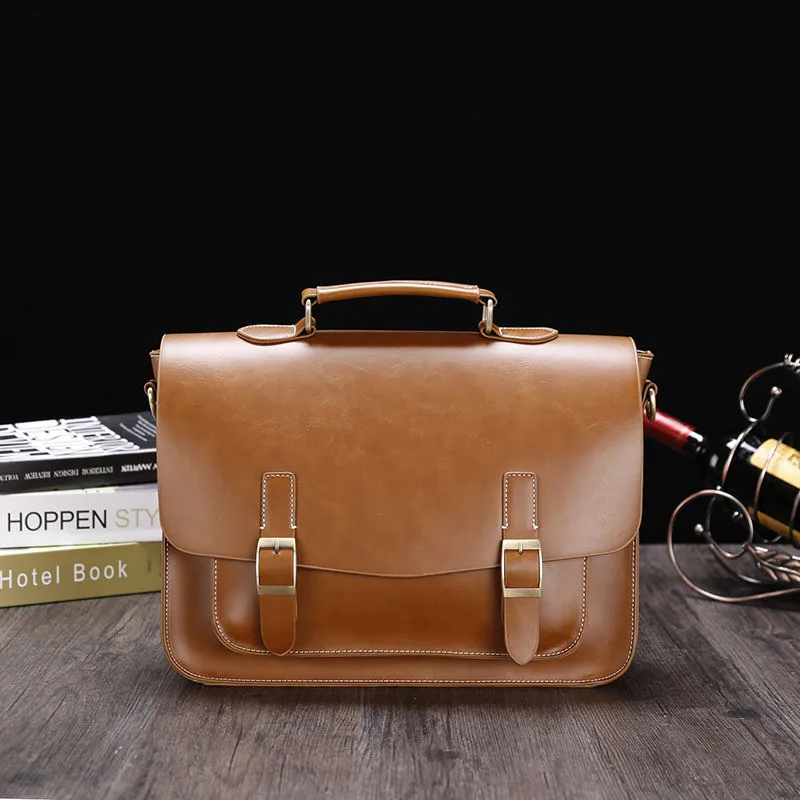 Men's Leather Business Bag New Crazy Horse Leather Briefcase Lawyer Briefcase Shoulder Diagonal Bag Retro Men's Bag
Men's Leather Business Bag New Crazy Horse Leather Briefcase Lawyer Briefcase Shoulder Diagonal Bag Retro Men's Bag