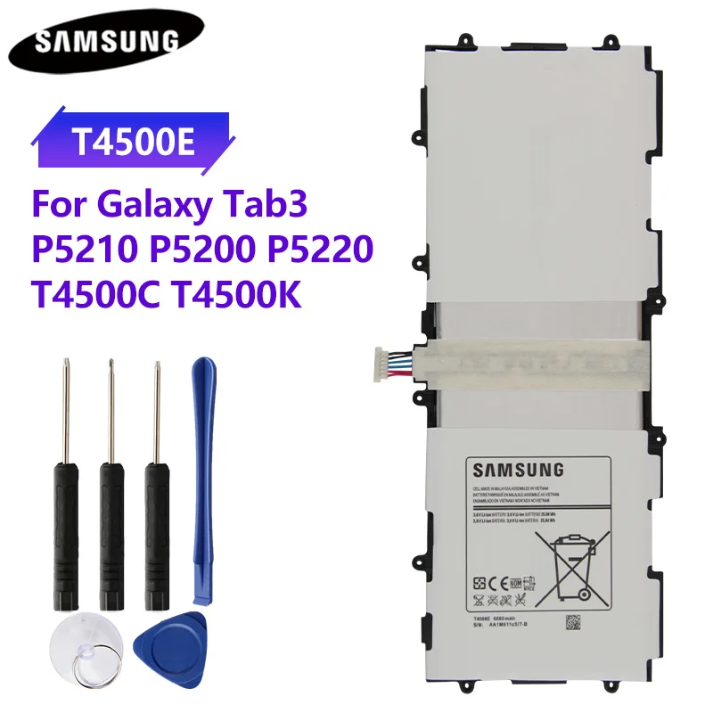 Оригинальный аккумулятор для планшета T4500E T4500C T4500K Samsung GALAXY Tab3 P5210 P5200 P5220