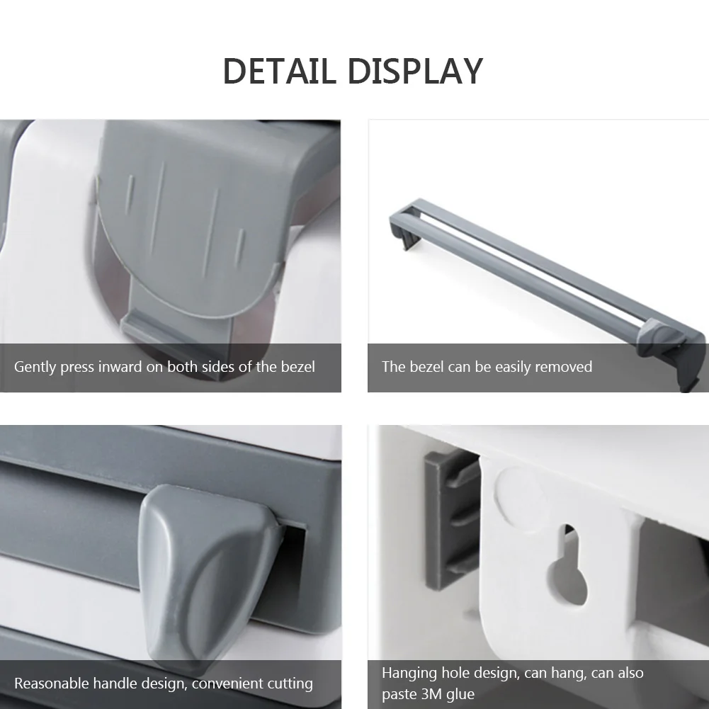 New Kitchen Refrigerator Cling Film Storage Holder Tin Foils Paper Dispenser Cutting Rack Tin Foils Paper Cutter Organizer
New Kitchen Refrigerator Cling Film Storage Holder Tin Foils Paper Dispenser Cutting Rack Tin Foils Paper Cutter Organizer