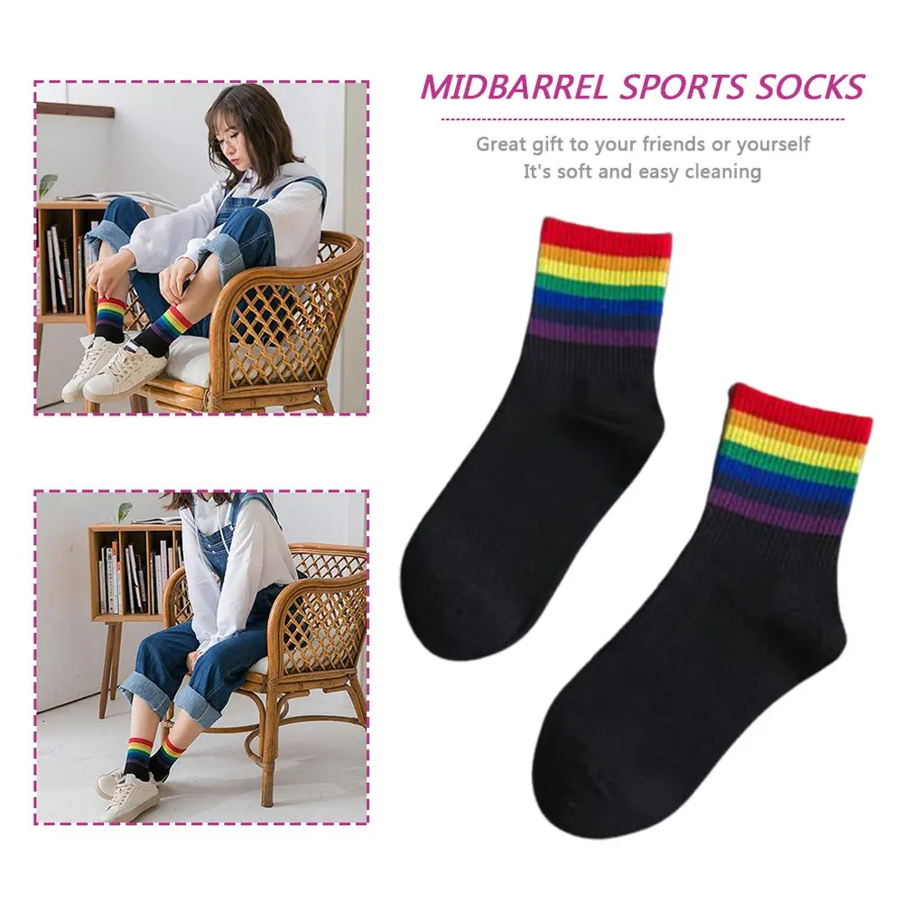 New High Quality Women Girls Casual Striped Candy Colors Cotton Comfortable Harajuku Short Socks Fashion Female Funny Socks
New High Quality Women Girls Casual Striped Candy Colors Cotton Comfortable Harajuku Short Socks Fashion Female Funny Socks