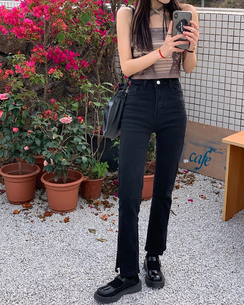 YTX986 Straight-leg slim-fitting cigarette pants summer 2021 new small high-waisted jeans women
YTX986 Straight-leg slim-fitting cigarette pants summer 2021 new small high-waisted jeans women