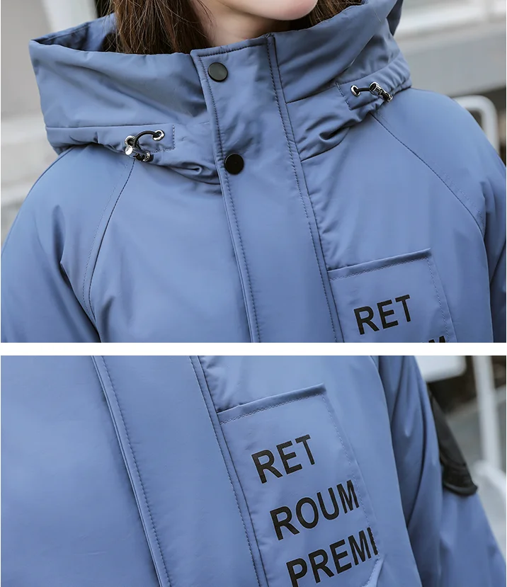 Winter down jacket cotton coat women's overcoat winter tooling jacket new women's Korean loose thick hooded parka jackets
Winter down jacket cotton coat women's overcoat winter tooling jacket new women's Korean loose thick hooded parka jackets