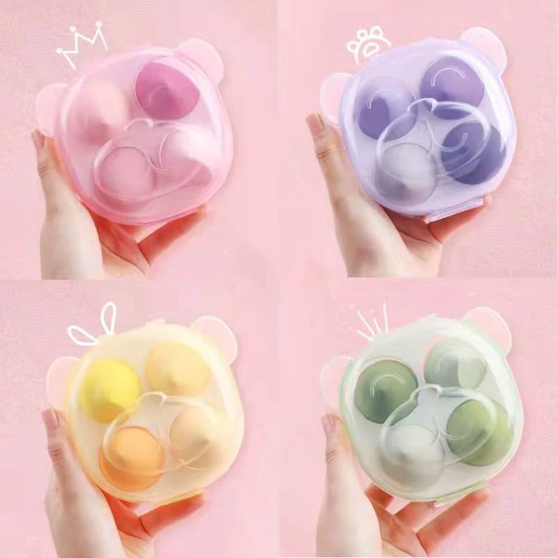 4pcs Beauty Blender Cosmetic Puff Makeup Sponge Foundation Powder Sponge Beauty Tool
4pcs Beauty Blender Cosmetic Puff Makeup Sponge Foundation Powder Sponge Beauty Tool