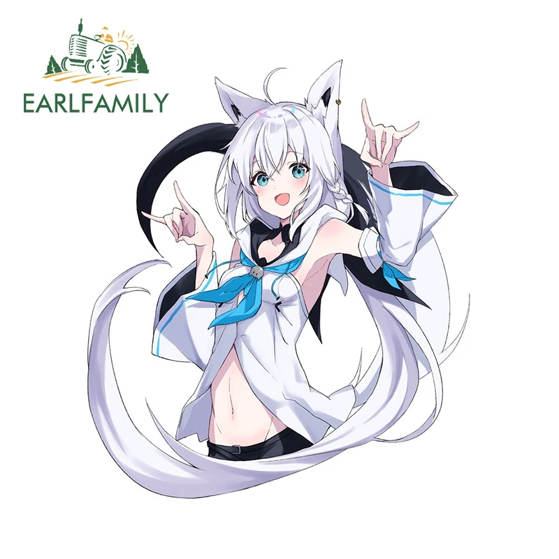 EARLFAMILY 13cm x 11.4cm for Hololive Shirakami Fubuki Funny Car Stickers Camper Scratch-Proof Decal Laptop Graffiti Graphics
EARLFAMILY 13cm x 11.4cm for Hololive Shirakami Fubuki Funny Car Stickers Camper Scratch-Proof Decal Laptop Graffiti Graphics
