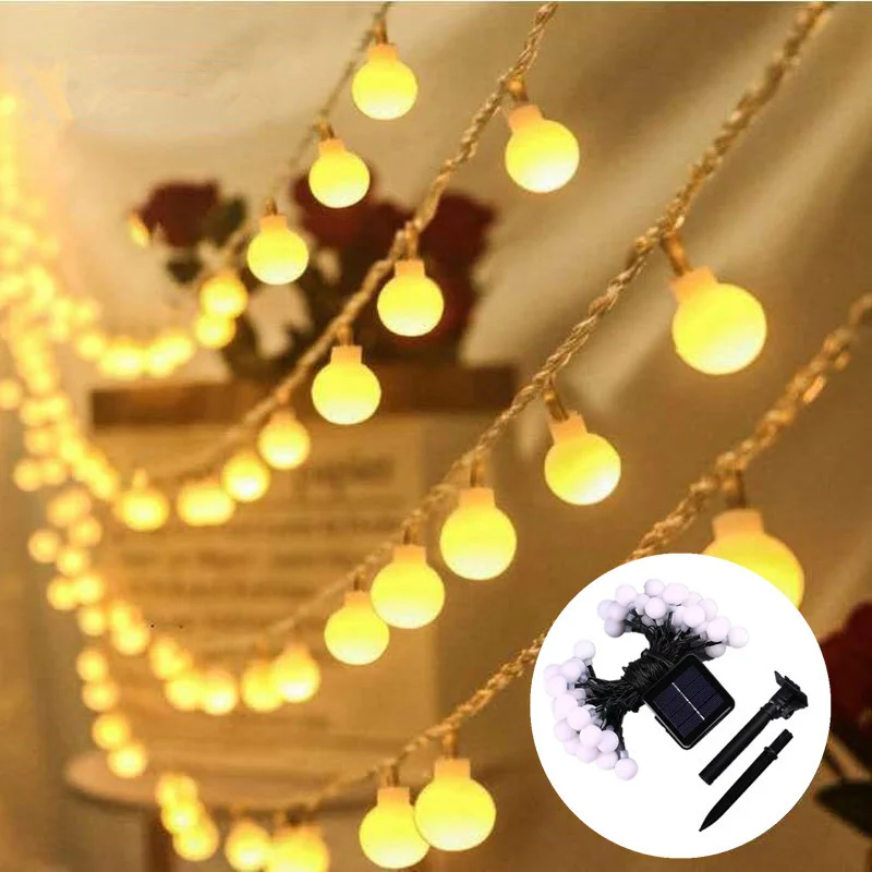 Christmas tree ornaments Cherry Ball Solar Led String Lights Garland Christmas Decoration for Home New Year Xmas Decor Navidad
Christmas tree ornaments Cherry Ball Solar Led String Lights Garland Christmas Decoration for Home New Year Xmas Decor Navidad