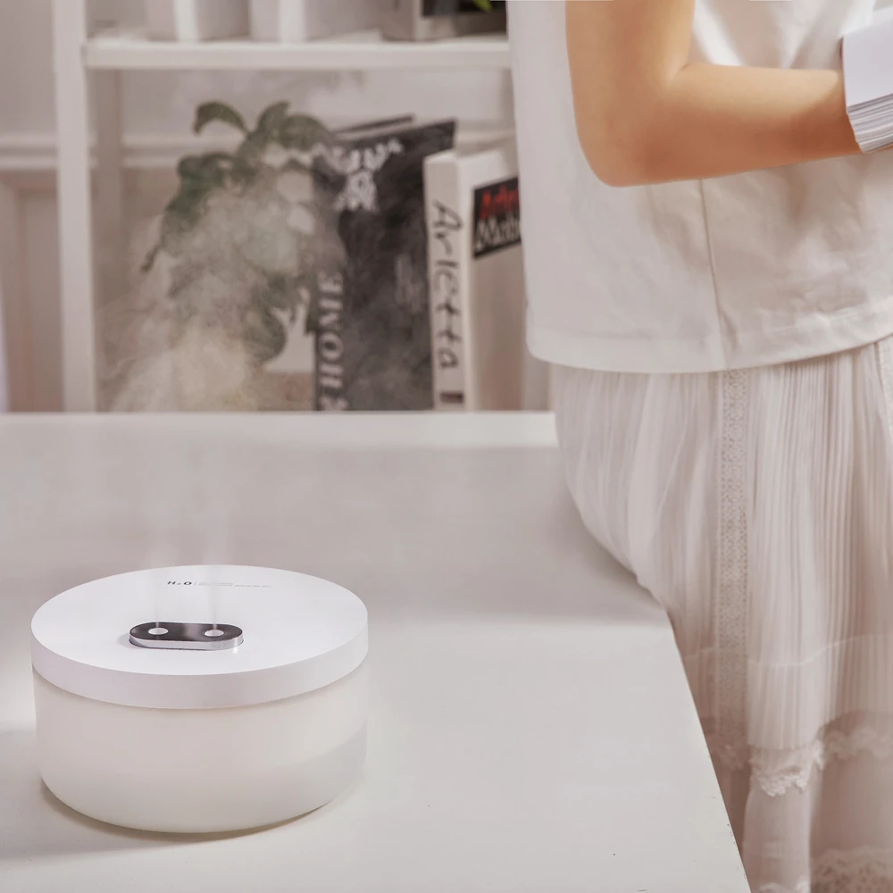 1L Dual Spray Air Humidifier 2000mAh USB Rechargeable Wireless Ultrasonic Aroma Water Mist Diffuser Romantic Light Umidificador
1L Dual Spray Air Humidifier 2000mAh USB Rechargeable Wireless Ultrasonic Aroma Water Mist Diffuser Romantic Light Umidificador