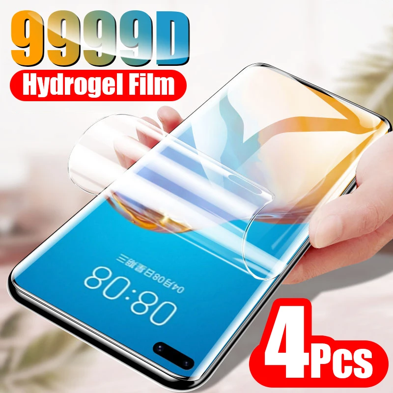 4Pcs Full Cover Hydrogel Film For Huawei P20 P30 lite P40 Pro Screen Protector For Huawei Mate 20 30 40 Screen Protector
4Pcs Full Cover Hydrogel Film For Huawei P20 P30 lite P40 Pro Screen Protector For Huawei Mate 20 30 40 Screen Protector