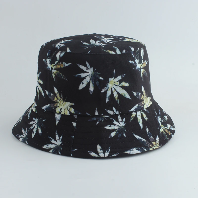 2021 New Hip Hop Fishing Hat Women Men Maple Leaf Print Bucket Hats Reversible Flat Top Sun Sun Hats
2021 New Hip Hop Fishing Hat Women Men Maple Leaf Print Bucket Hats Reversible Flat Top Sun Sun Hats