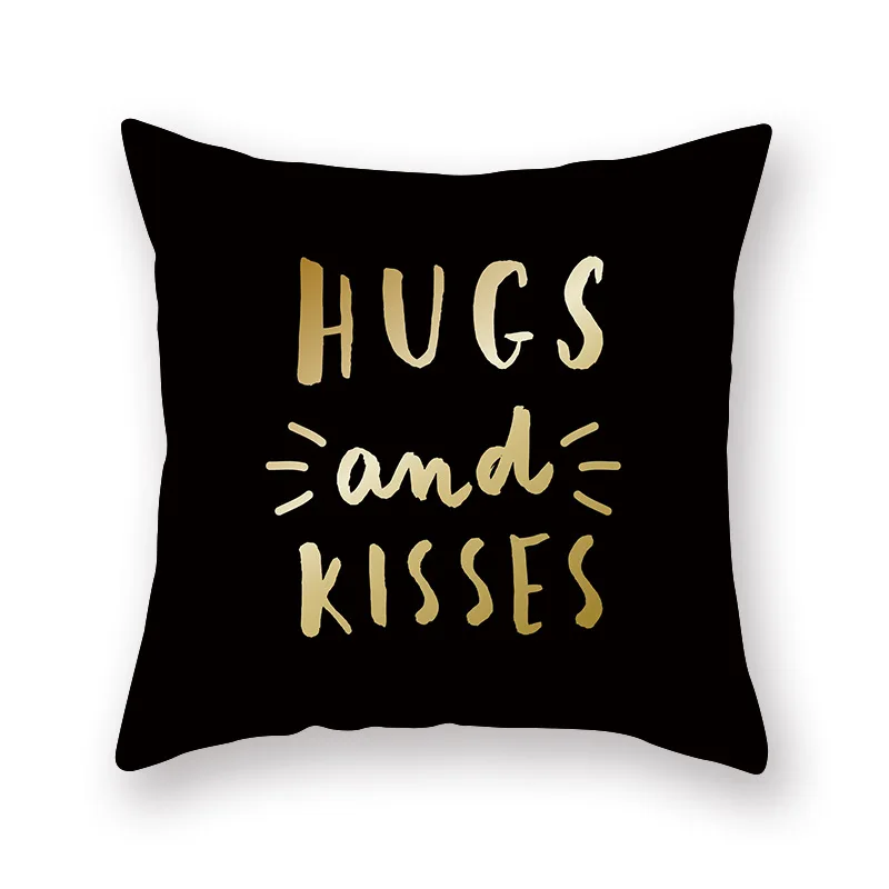 Valentine's Day Simple Black And White Stripe Letters Home Decor Pillowcase Car Seat Sofa Headboard Cushion Cover 45*45CM
Valentine's Day Simple Black And White Stripe Letters Home Decor Pillowcase Car Seat Sofa Headboard Cushion Cover 45*45CM