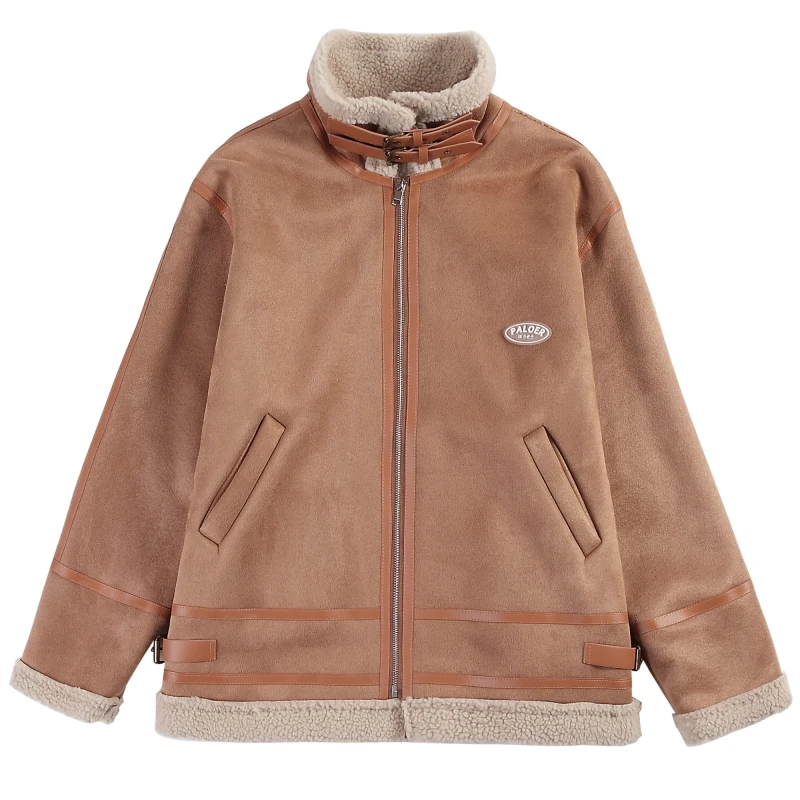 Winter Sherpa Fleece Coat Women Turtleneck Parkas Pocket Beige Lamb Thickening Padded Outwear Warm Cardigan Loose
Winter Sherpa Fleece Coat Women Turtleneck Parkas Pocket Beige Lamb Thickening Padded Outwear Warm Cardigan Loose