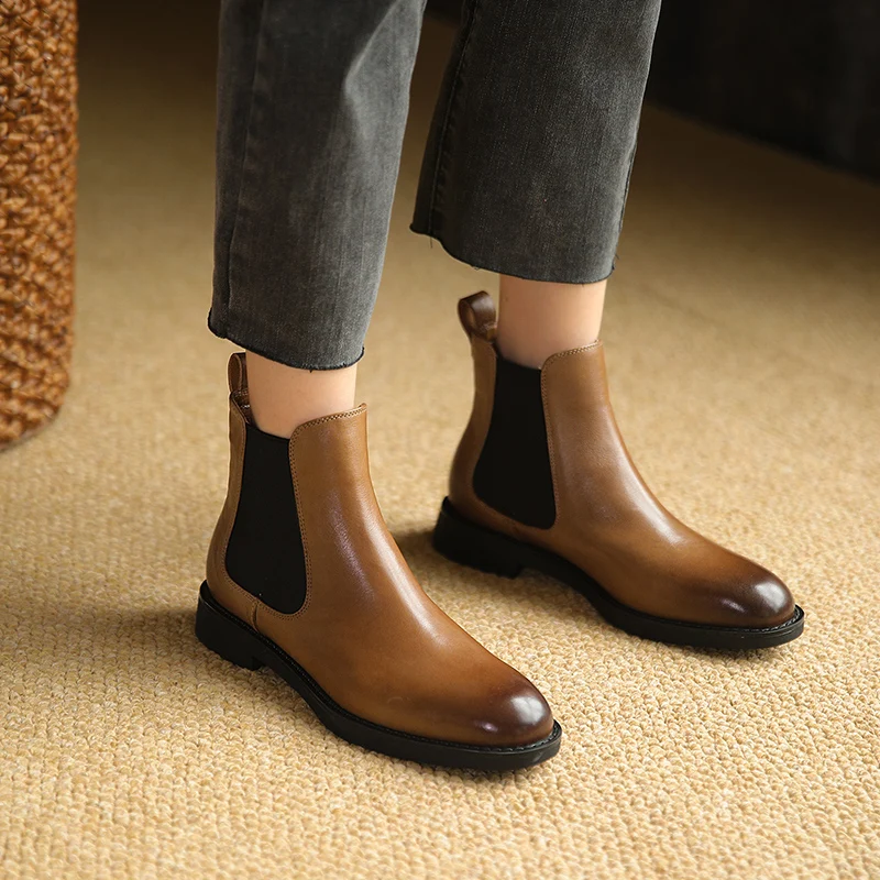 GD-time INS Concise Demi-Calf Boots For Women Genuine Leather Fashion Winter Shoes Woman Heels 2022 Working Platform Ankle Boots
GD-time INS Concise Demi-Calf Boots For Women Genuine Leather Fashion Winter Shoes Woman Heels 2022 Working Platform Ankle Boots