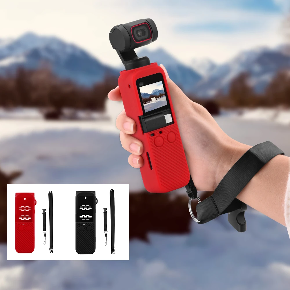 For DJI Pocket 2 Protective Cover Housing Soft Silicone Case Cover Skin Soft Shell Lens Cap Handheld Gimbal Camera Accessory
For DJI Pocket 2 Protective Cover Housing Soft Silicone Case Cover Skin Soft Shell Lens Cap Handheld Gimbal Camera Accessory