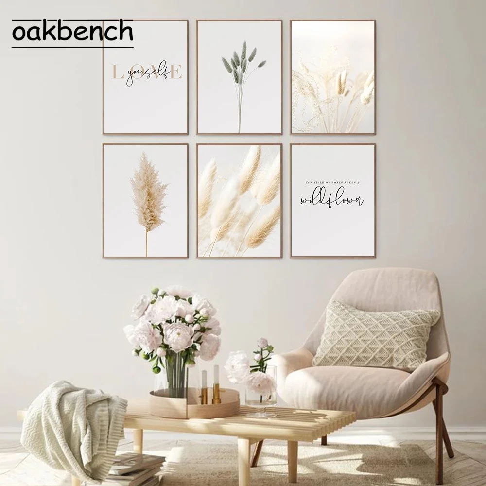 Plant Wall Art Poster Natural Pampas Grass Posters And Prints Minimalist Wall Art Painting Love Pictures For Living Room Decor
Plant Wall Art Poster Natural Pampas Grass Posters And Prints Minimalist Wall Art Painting Love Pictures For Living Room Decor
