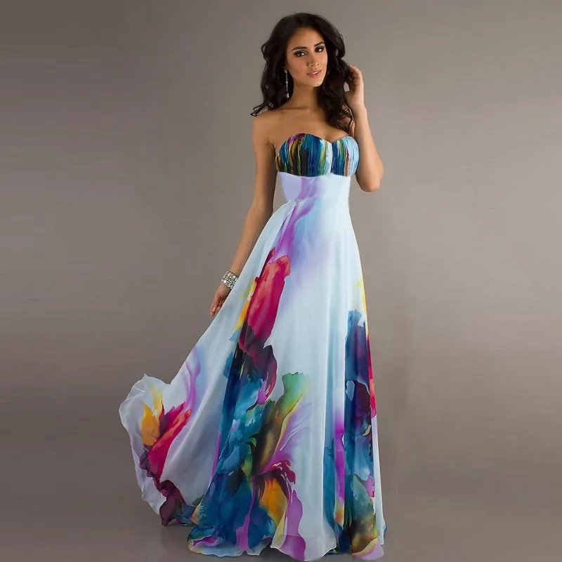 2020 Spring Summer Women Bandage Dress Lady Sexy Off Shoulder sleeveless Slim printing Party Dress Women Elegant Dress Vestidos