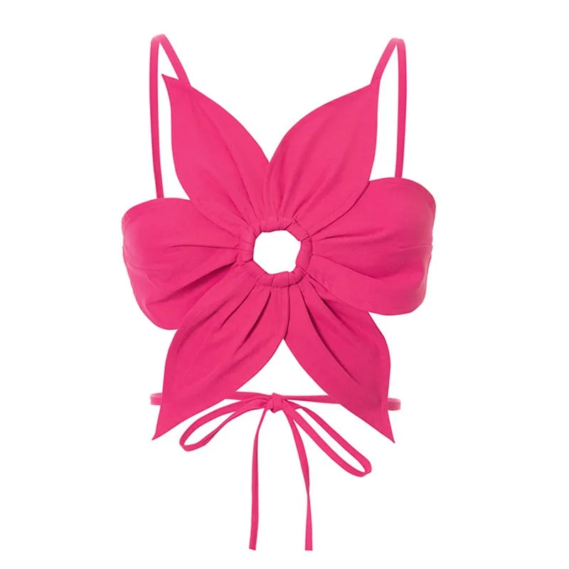 Hot Girls Crop Tops Flower Shape Hollow Backless Short Vest Solid Fashion Crop Tee Summer Women Kawaii Camis Streetwear New
Hot Girls Crop Tops Flower Shape Hollow Backless Short Vest Solid Fashion Crop Tee Summer Women Kawaii Camis Streetwear New