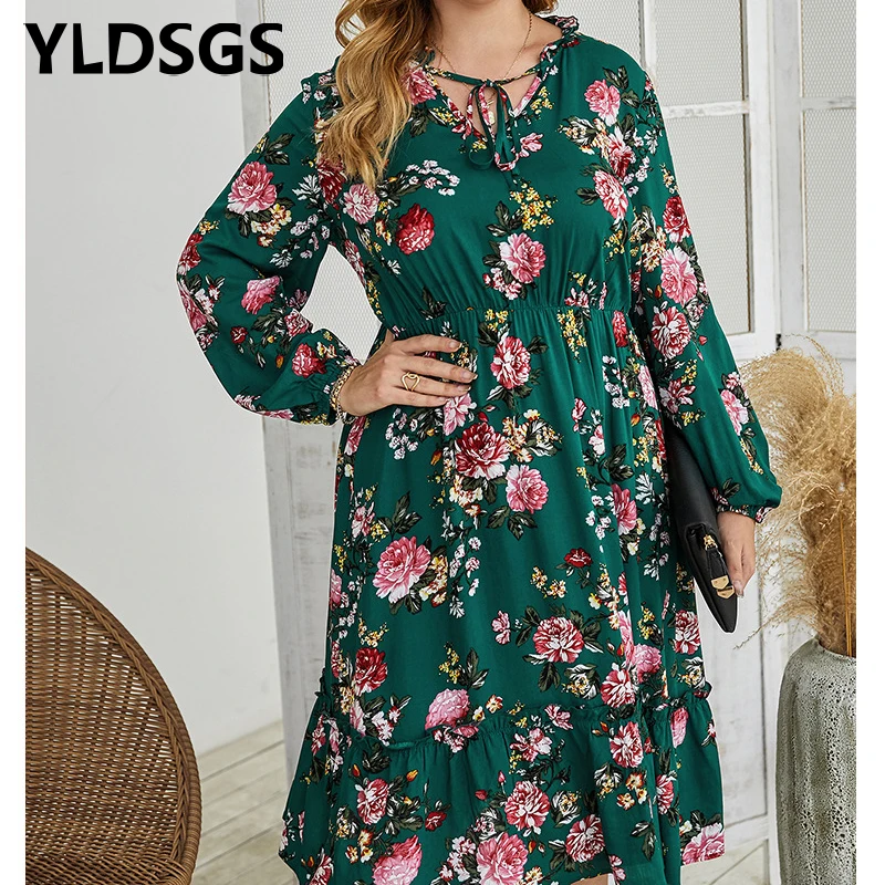 YLDSGS Women Autumn Long Sleeve Sexy Dresses Flower Ladies Casual V-Neck Short Summer Dresses 2021 Dowknot Dig size
YLDSGS Women Autumn Long Sleeve Sexy Dresses Flower Ladies Casual V-Neck Short Summer Dresses 2021 Dowknot Dig size