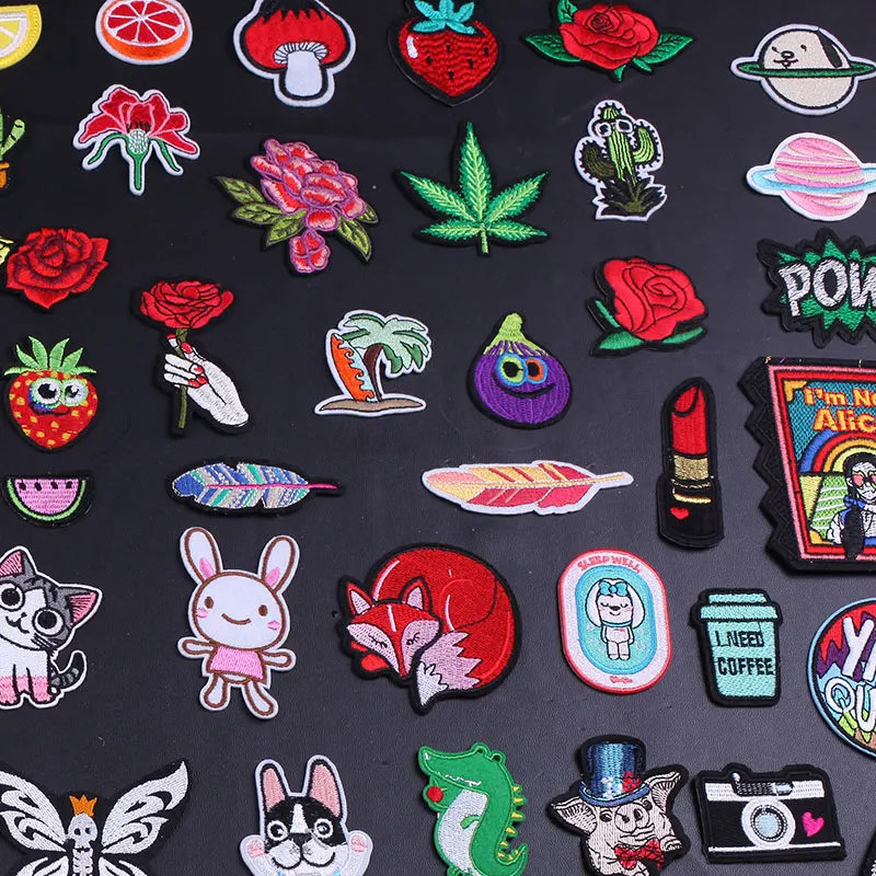 Iron on Cartoon Fox Clothing Thermoadhesive Patches on Clothes Stickers Flower Cat Sewing Badges for Jacket Fabric Applique
Iron on Cartoon Fox Clothing Thermoadhesive Patches on Clothes Stickers Flower Cat Sewing Badges for Jacket Fabric Applique