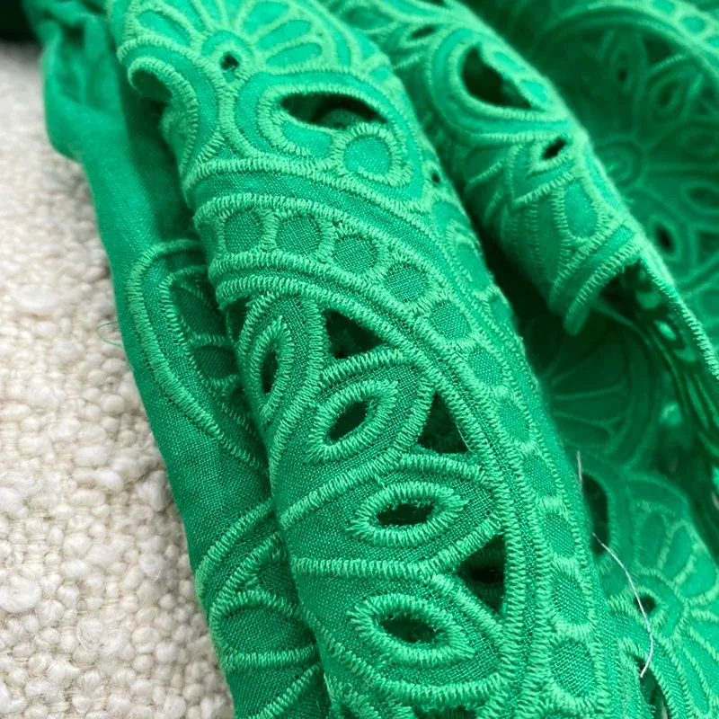 2021 New Summer Women Fashion Green Sleeveless Embroidery Hook Hollow Out Mini Dresses High Quality Ramie
2021 New Summer Women Fashion Green Sleeveless Embroidery Hook Hollow Out Mini Dresses High Quality Ramie