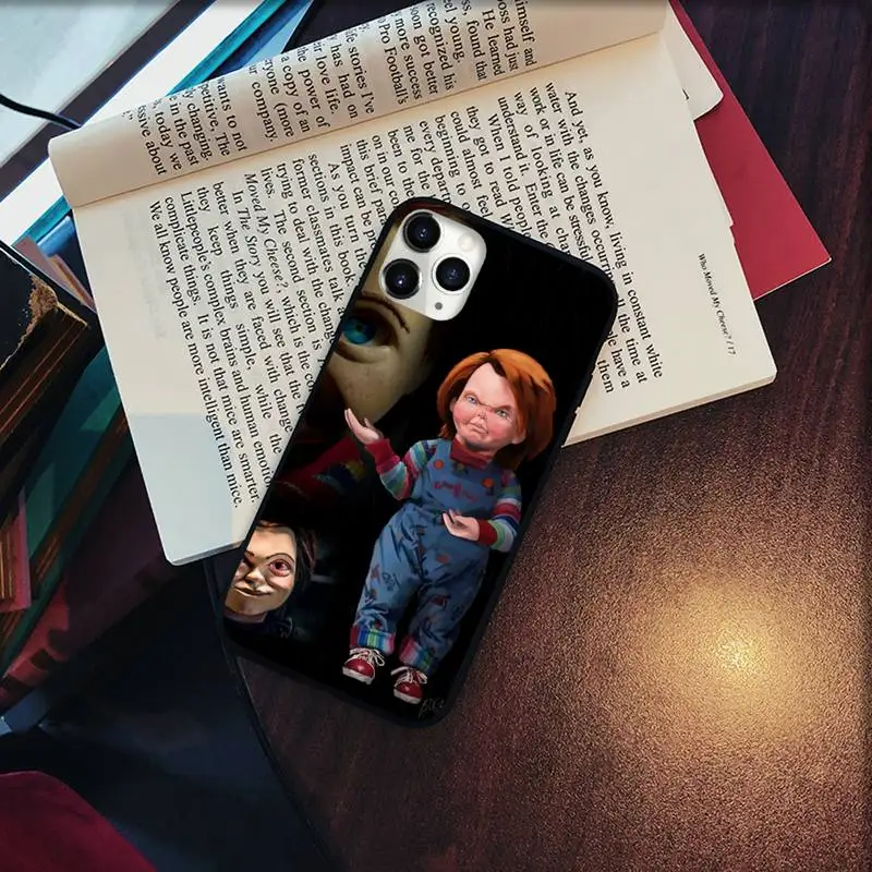 CHUCKY Child's Play horror Phone Cases for iPhone 11 12 pro XS MAX 8 7 6 6S Plus X 5S SE 2020 XR Soft silicone cover funda coque
CHUCKY Child's Play horror Phone Cases for iPhone 11 12 pro XS MAX 8 7 6 6S Plus X 5S SE 2020 XR Soft silicone cover funda coque