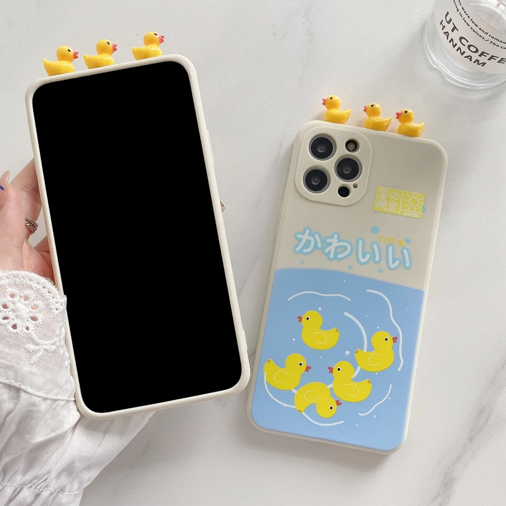 iPhon X XS XR Case on for Coque iPhone 11 12 Pro Max Mini Funda i Phone 7 8 6S Plus SE Case 3D Duck Silicone Phone Cover Women
iPhon X XS XR Case on for Coque iPhone 11 12 Pro Max Mini Funda i Phone 7 8 6S Plus SE Case 3D Duck Silicone Phone Cover Women