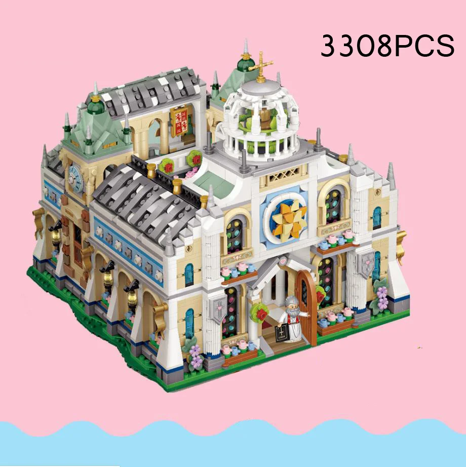 LOZ mini diamond building block city street view Wedding Chapel assemble bricks figures educational toys for kids gifts
LOZ mini diamond building block city street view Wedding Chapel assemble bricks figures educational toys for kids gifts